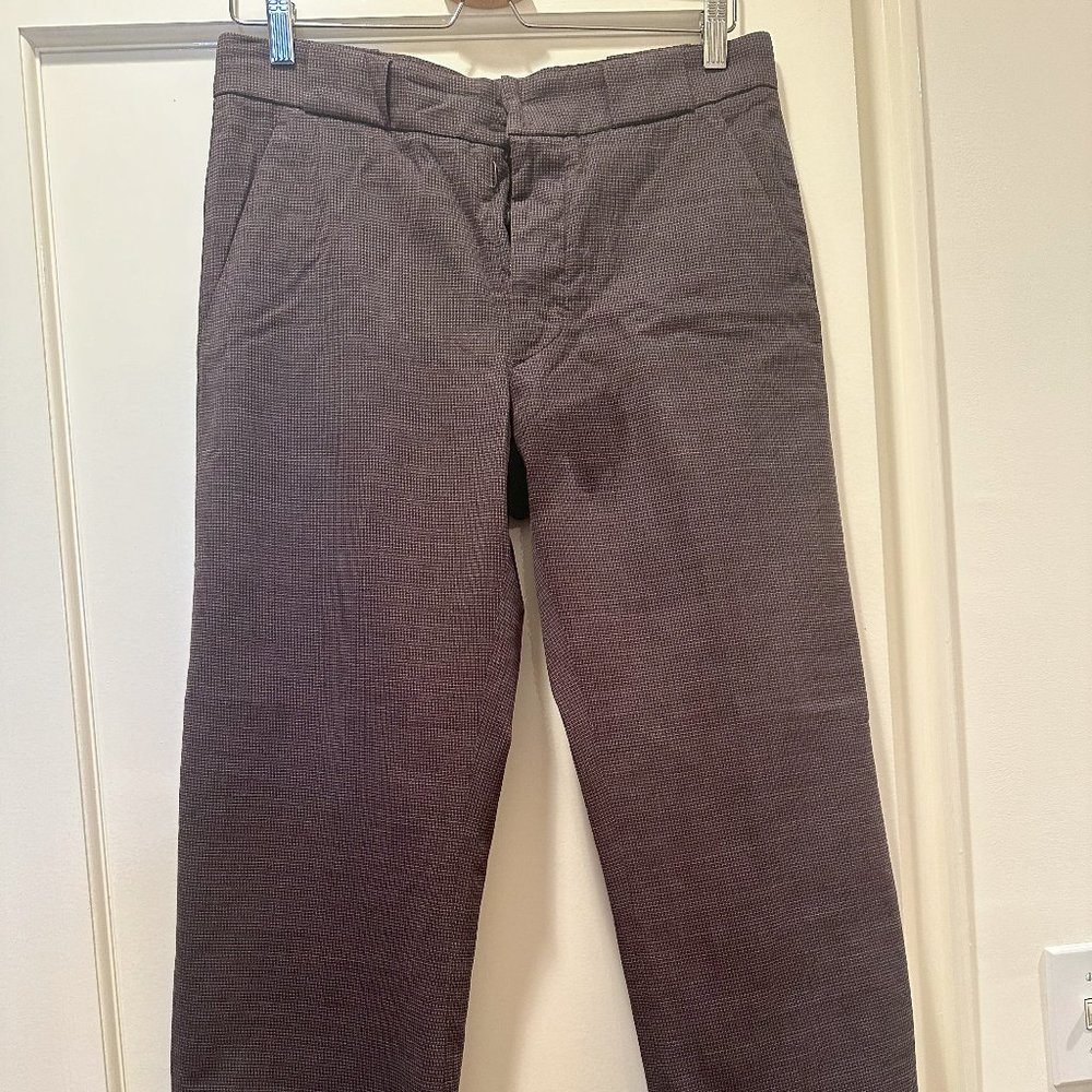 Maison Martin Margiela brown men's check trousers/pants Size 44 (28 in waist)